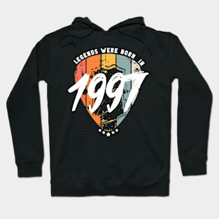 1997 Birthday Guitar Guitarist Hoodie